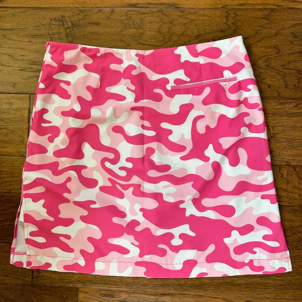 Golftini Golf Skort Skirt Performance Stretch Scramble Camo Size 2L - Picture 3 of 8